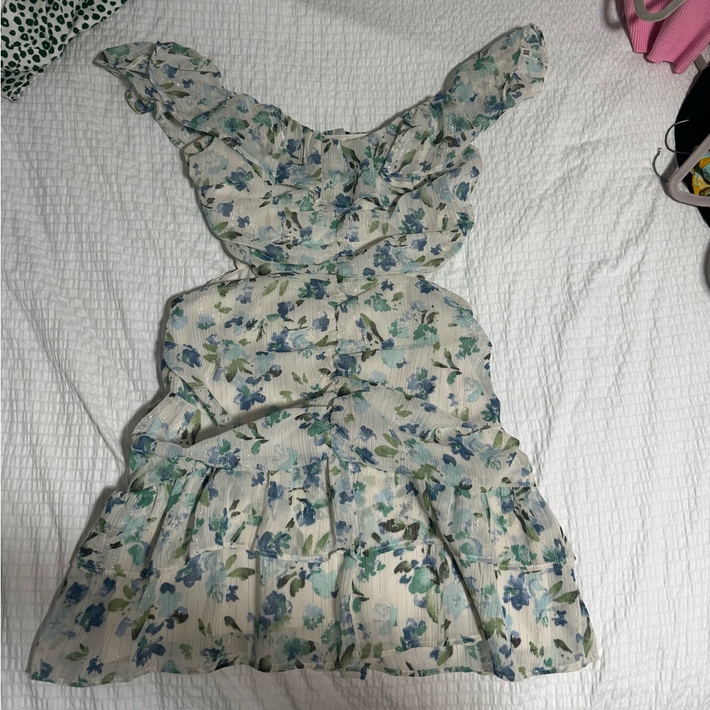 Beautiful glittery floral dress